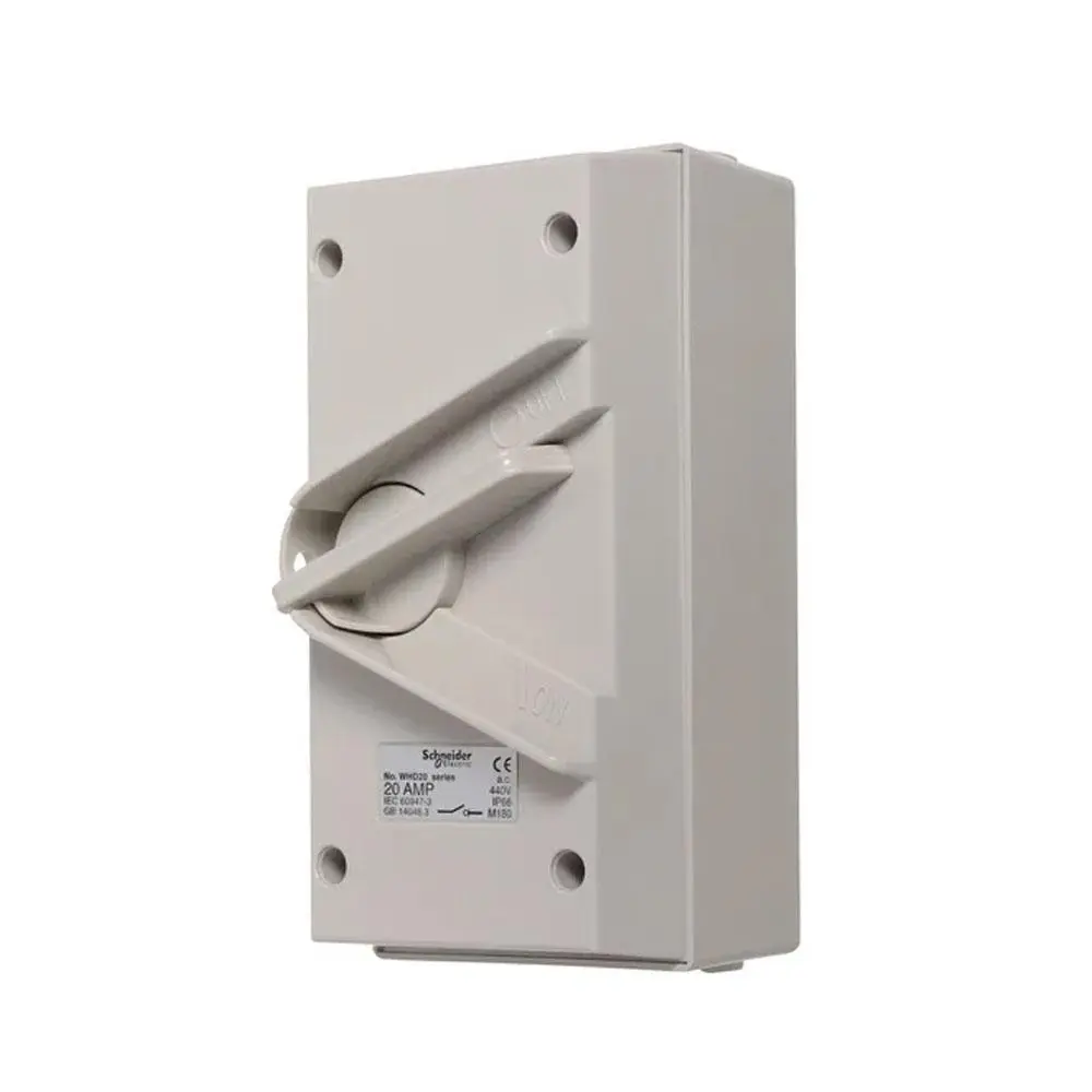 Schneider Electric Weatherproof Switch 20A 440V