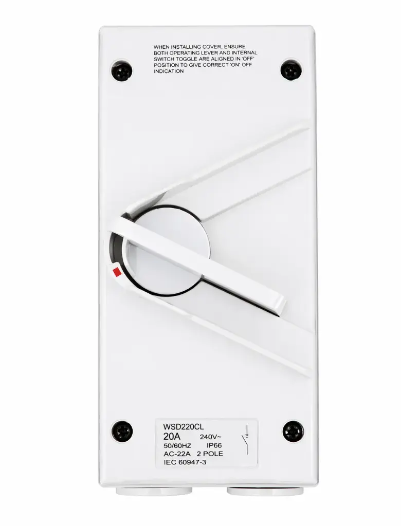 ПВХ-изолятор ABB 20А, влагозащищённый