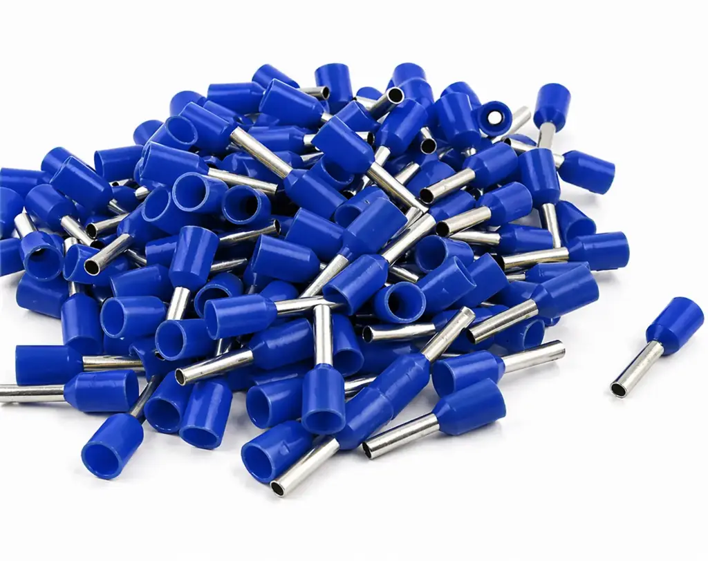 Bootlace Ferrules E4009 4 mm², Blue (per Packet)