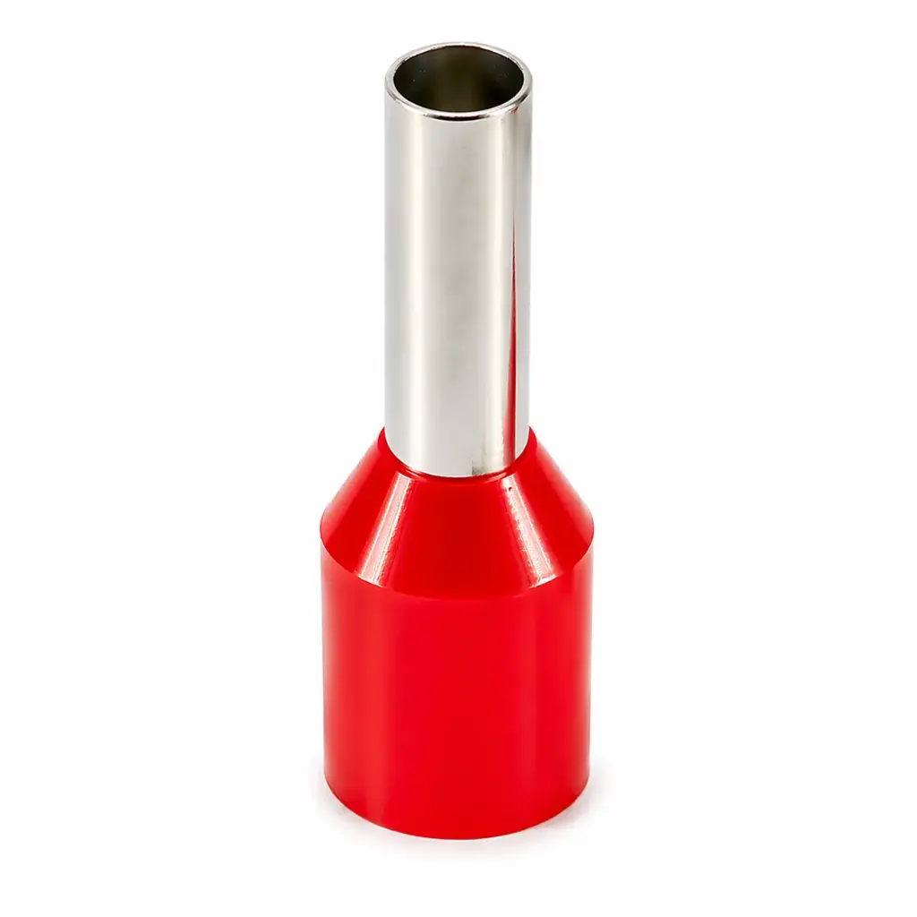 Bootlace Ferrule E10-12 10 mm², Red (per Pcs)