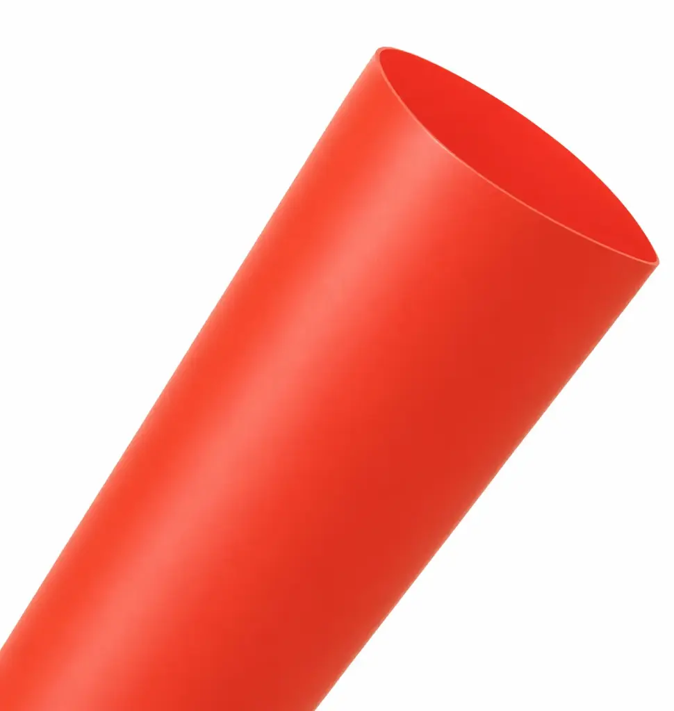 SAINT Heat Shrink Tubing 8 mm, Red (per Meter)