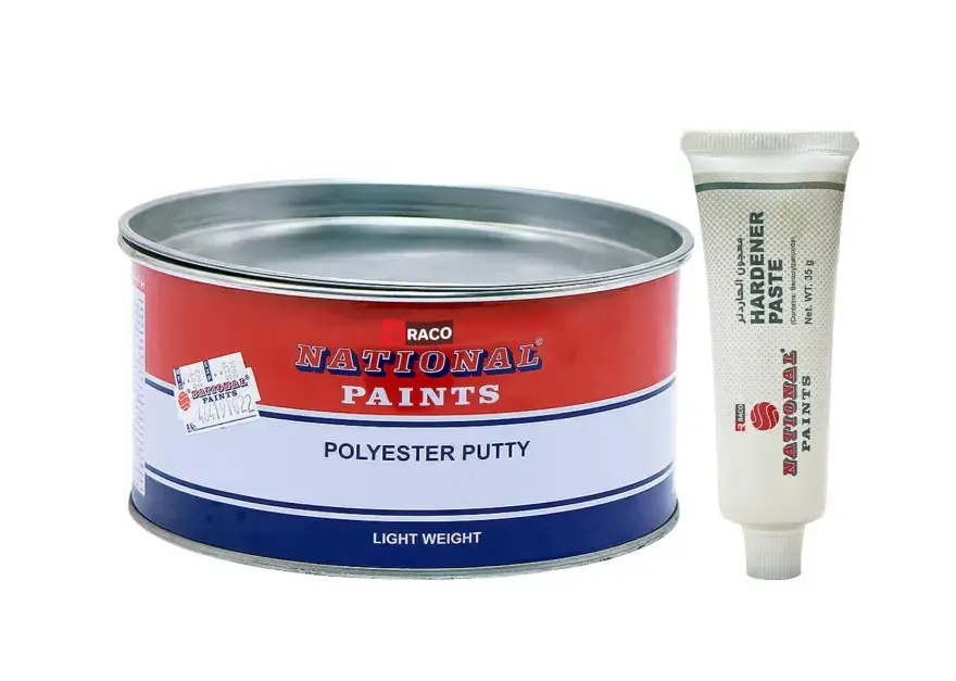 Полиэфирная шпатлёвка National Paints 1,5 кг
