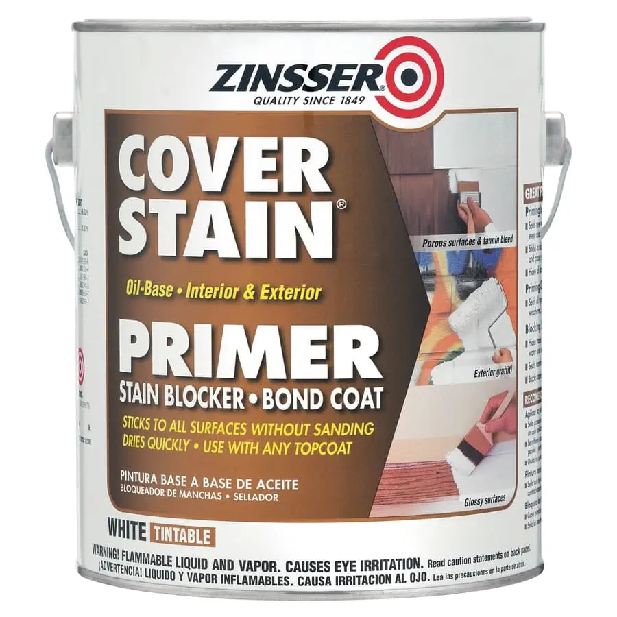Грунтовка и герметик ZINSSER Cover Stain 3,7 л