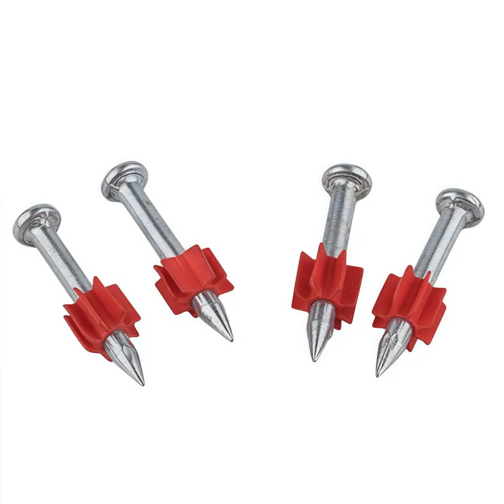 Gun Nail with Red Washer 32 mm, 100 pcs