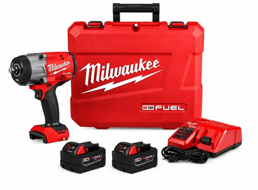 Ударный гайковёрт Milwaukee M18 FUEL M18FMTIW2F12-0X, 1/2", 18 В