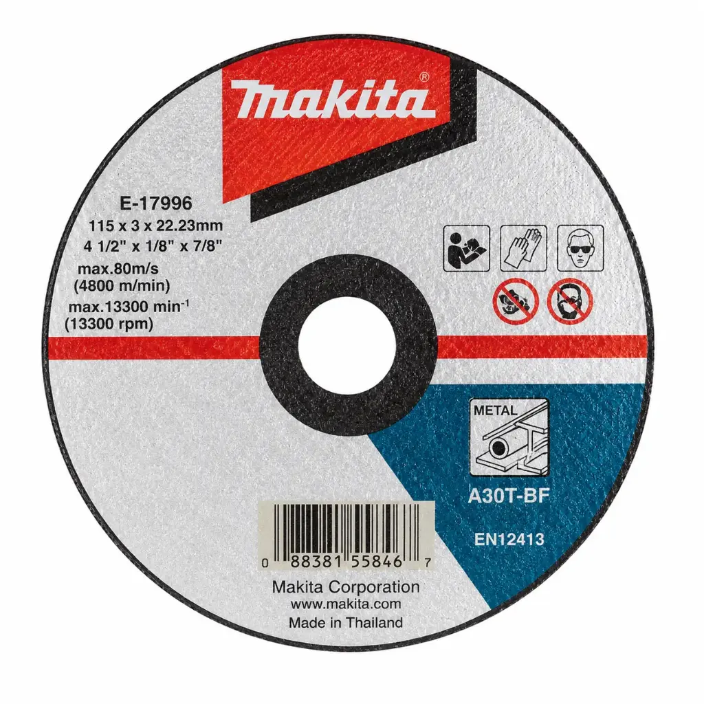 Makita Steel Cutting Disc 115 × 3 × 22,2 mm