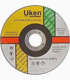 UKEN Metal Cutting Disc 5" x 1 mm