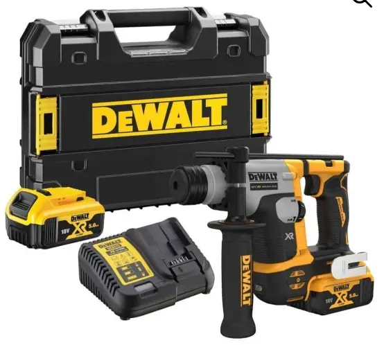 DeWALT 18V XR 5Ah Ultra Compact SDS+ Hammer Drill
