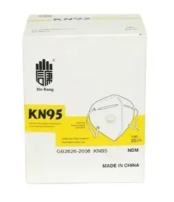 XIN KANG KN95 Filter Mask NDM (25 Pcs per Pkt)