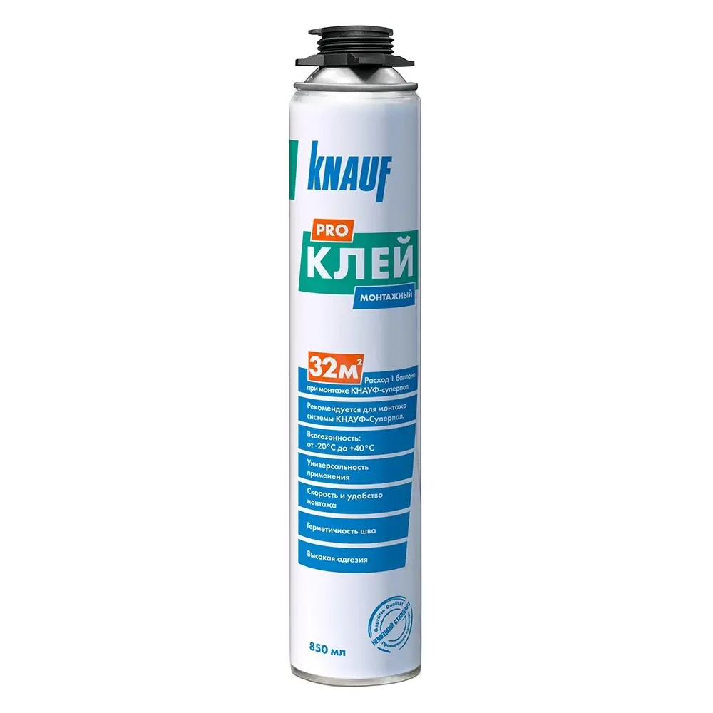 KNAUF RUSSIA Glue Foam Mounting Professional 850 ml