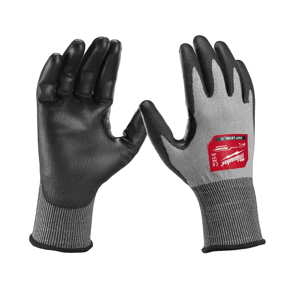 Milwaukee Hi-Dex Gloves, Size 9/L (1 Pair)
