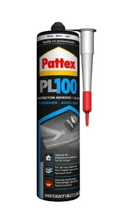 Pattex PL100 Water-Based Construction Adhesive, 380 g