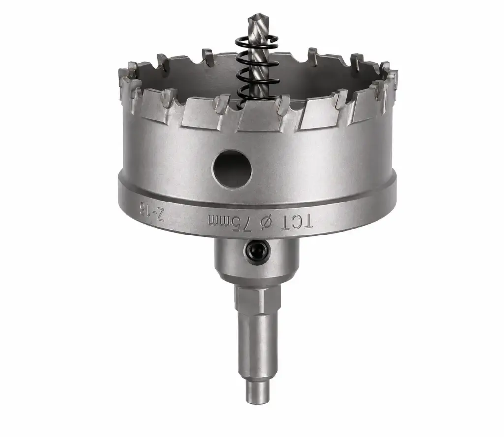 Giffex SS Hole Saw with Arbor 75 mm