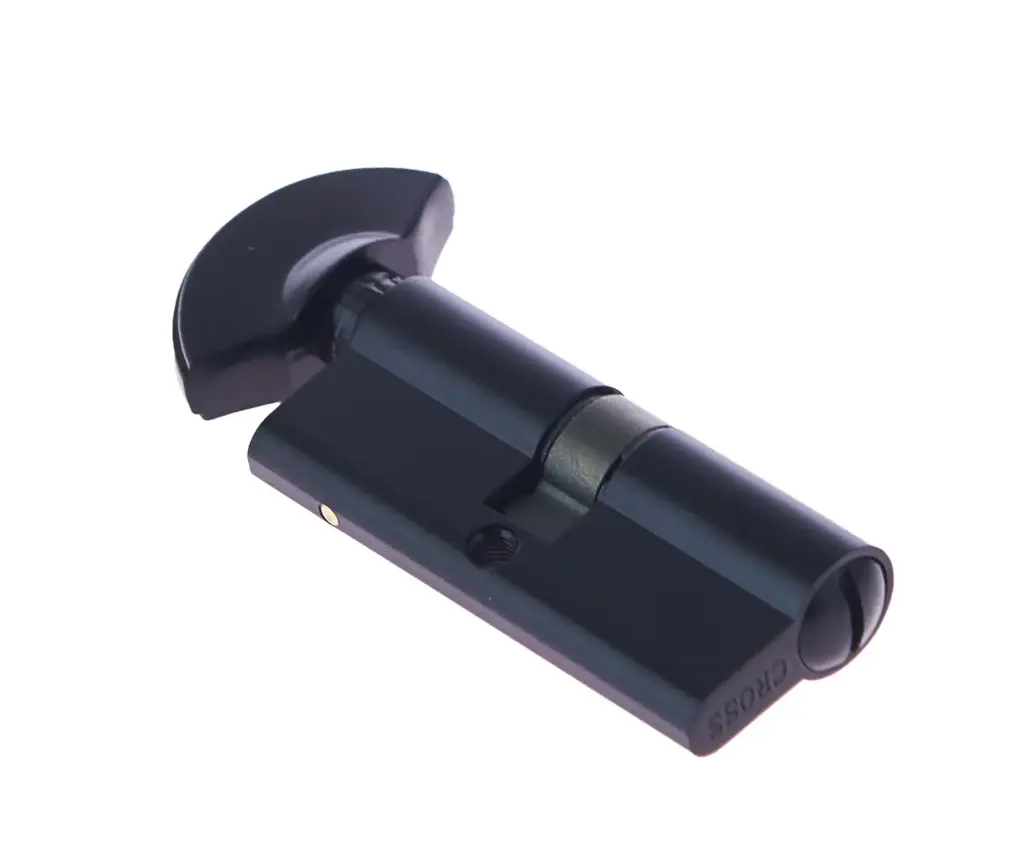 Cross Euro Profile 70 mm Cylinder One Side Thumb Turn & One Side Coin Turn