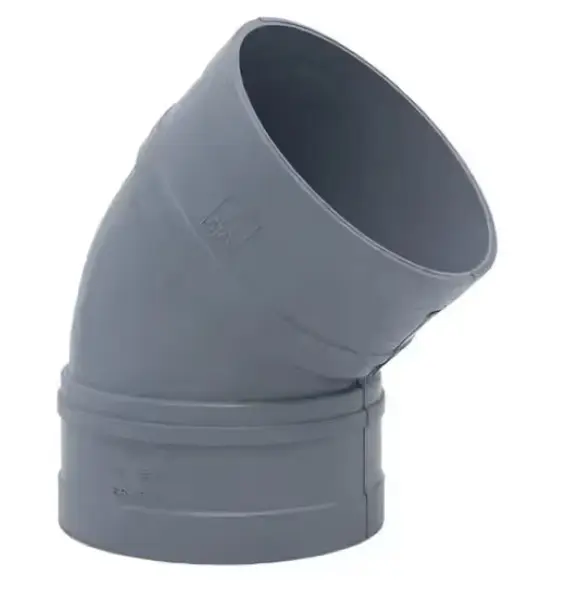 COSMOPLAST UPVC Elbow 45° Glue Grey, 2"