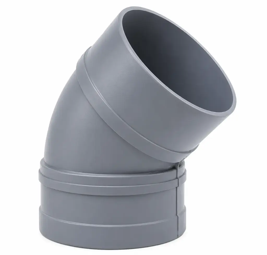 Cosmoplast UPVC 45° Elbow 50 mm, Grey