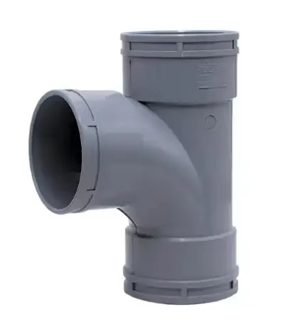 COSMOPLAST UPVC Tee, 1-1/2" Glue Grey