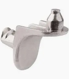 ITALIANA FERRAMENTA Shelf Support 2 Pin, 5 x 8 + 15 mm NP