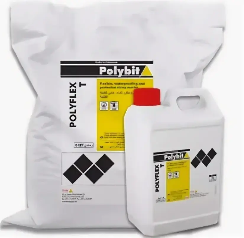 POLYBIT Polyflex Two-Component Acrylic Cementitious Waterproofing 20 kg