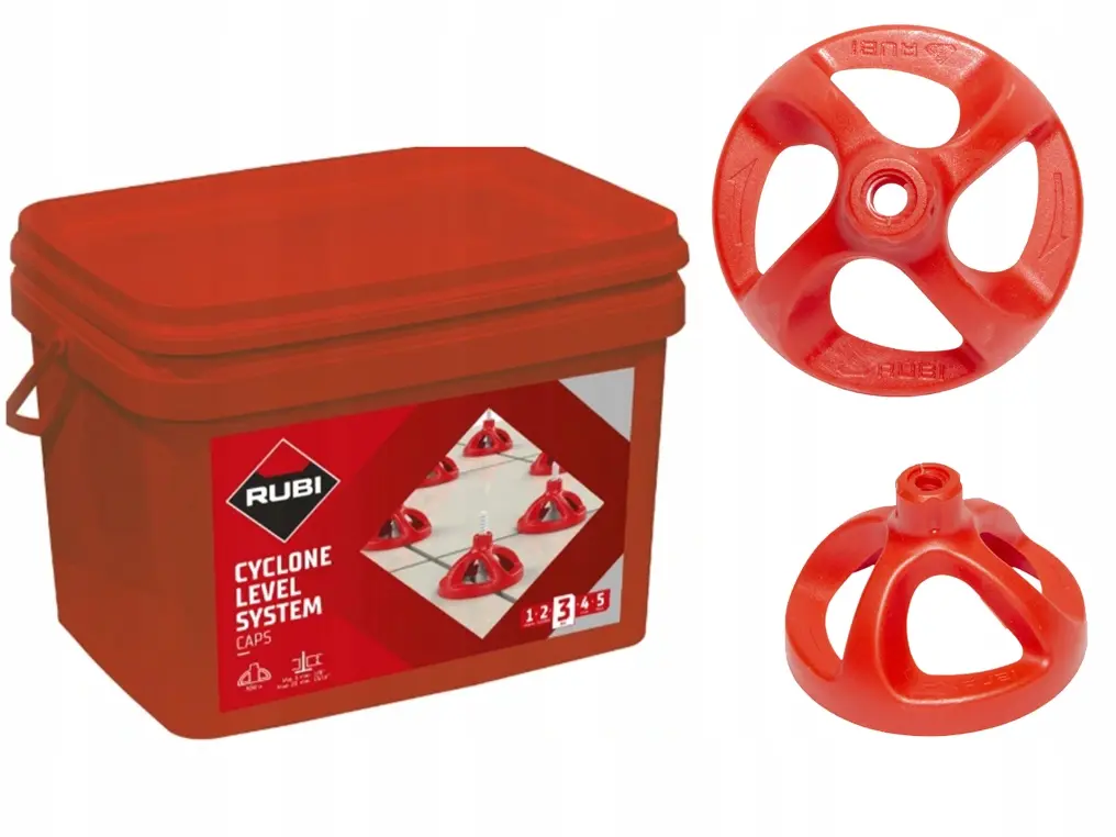 Rubi Tile Levelling Caps, Pack of 300