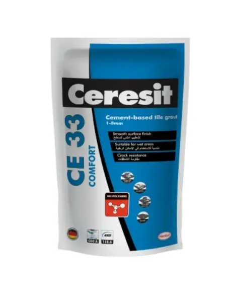 Henkel Polybit Ceresit CE33 Белая затирка для швов 5 кг