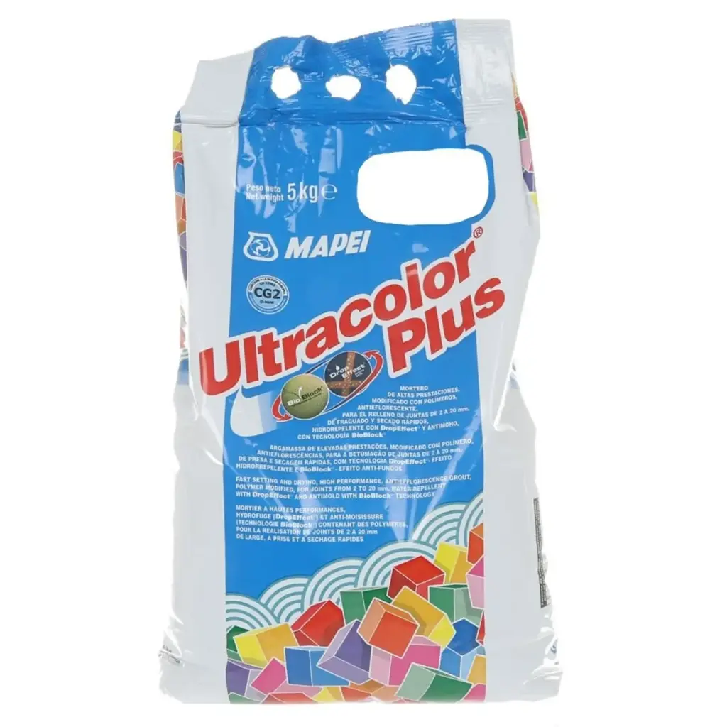 Затирка для плитки Mapei Ultracolor Plus 130 Jasmine 5 кг