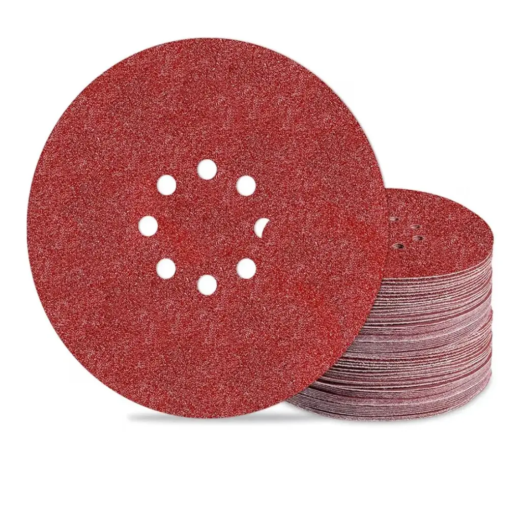 Velcro Sanding Disc 9" (230 mm) 220 Grit, Apple / Шлифовальный круг Velcro 9" (230 мм), зерно 220, Apple