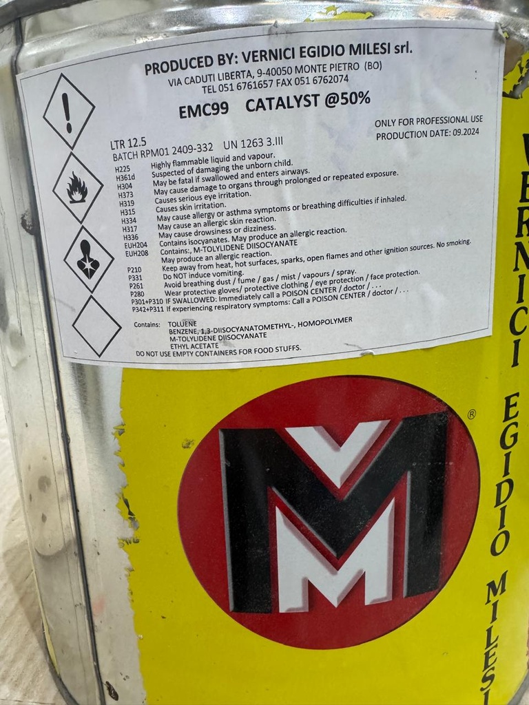 Катализатор Milesi PU @ 50% EM99-12,5 л