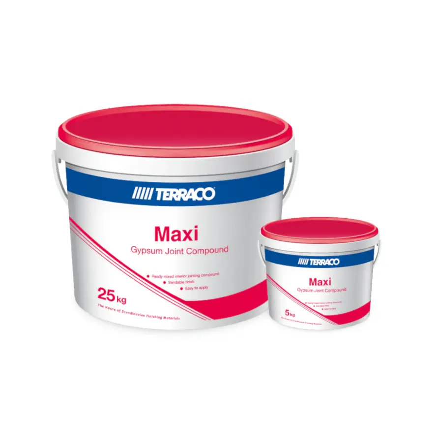 Гипсовая шпаклёвка для швов ГКЛ Terraco Maxi, 28 кг