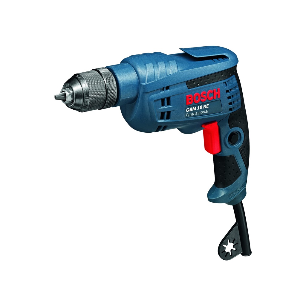 Bosch Professional GBM 10 RE Corded Rotary Drill, 600 W
