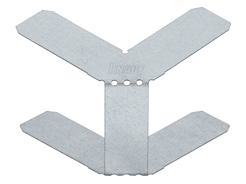 Knauf Corner connector 90° for profile PP 60×27 / Соединитель угловой 90° для профиля ПП 60×27 — 804091
