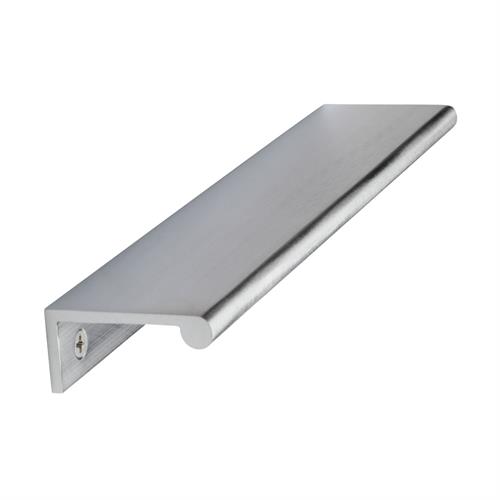 ALUMN DOOR EDGE HANDLE 45X18MM L3000MM MILL FINNISH L