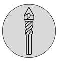 Инструмент / Оснастка для электроинструмента / Оснастка для сверления / Сверла по стеклу и керамике