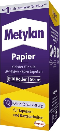 wall paper glue metylan