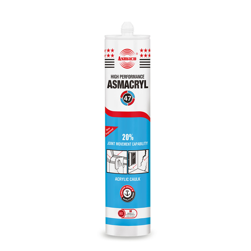 ASMACO Asmacryl 47 Acrylic Sealant, White