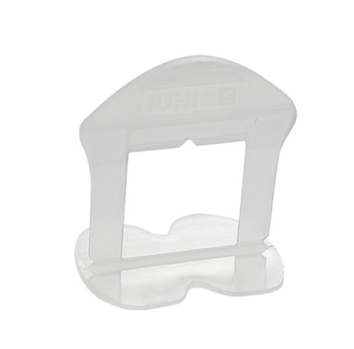 Bihui levelling base 1mm higher size for 3-18mm tile 250pcs per pack white