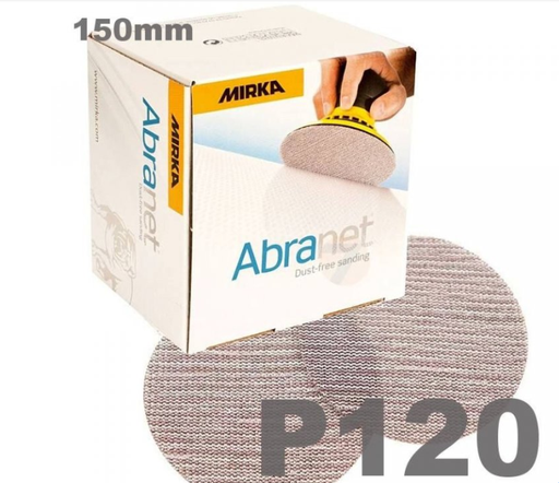 Сетчатый шлифовальный круг Mirka Abranet Ø150 мм, P120
