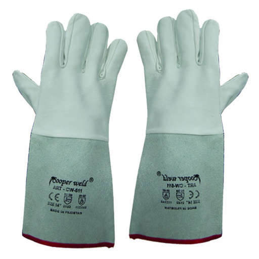 [CW-511] Cooperweld TIG Welding Gloves, 15", White