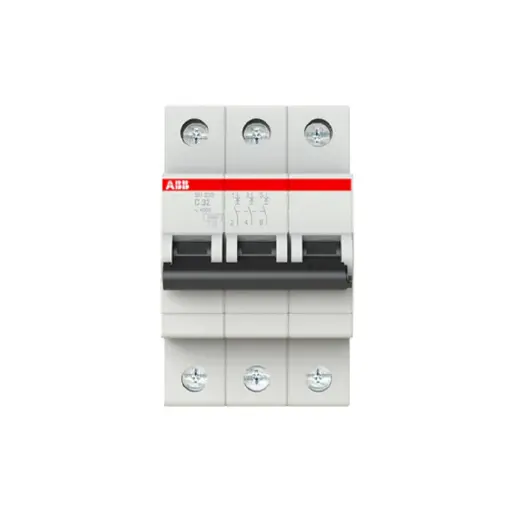 [SH203-C32] ABB MCB 32A 3P 6kA / Автоматический выключатель ABB 32А, 3P, 6kA