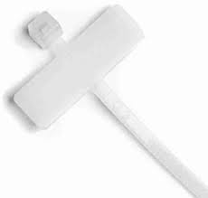 Generic Wire Cable Label Marker Self-Locking Pack of 100 Pcs