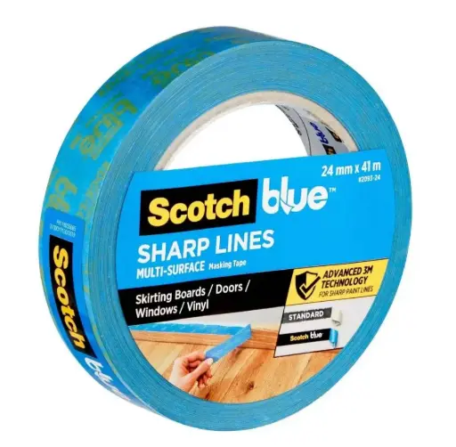 3M Scotch Blue Sharp Lines Advanced Masking Tape 2.4 x 4100 cm