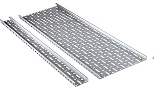 GI Cable Tray, 100 × 50 × 0.9 mm × 3 m 