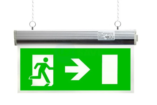 [ES-JZ036] Double-Sided Exit Light, Right Arrow