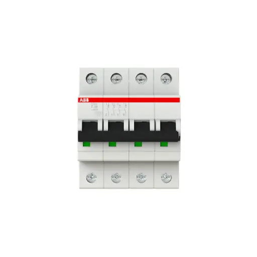 [S204-C40] ABB MCB 40A 4P 6kA / Автоматический выключатель ABB 40А, 4P, 6kA