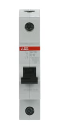 ABB MINIATURE CIRCUIT BREAKER SH201-C10 SP MCB 10A CIRCUTE BREAKER