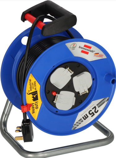 [VETO EXTENSION REEL 25METER 13/A PLUG] VETO Extension Reel 25M with 13A Plug (VEER25E) / Удлинитель на катушке VETO 25 м с вилкой 13A