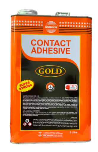 [ASMACO GLUE] ASMACO CONTACT ADHESIVE PCR 3KG 4PC/CTN
