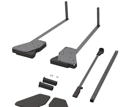 Conero wardobe lift top 0,5-12kg,clear installation depth 985-1168mm powder black 2382857021