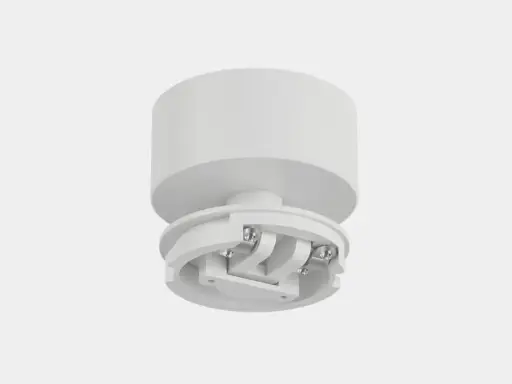 [00-00004864] SWG M3 Replacement Mount for MINI VILLY Lights, 53 × 50 mm, Surface-Mounted Adjustable, White