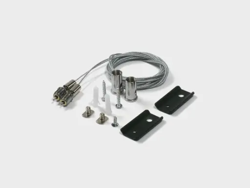 [00-00037952] SWG SY-LINK-SSP-2 Suspension Kit for Track Rails, 2300 × 150 mm, Black